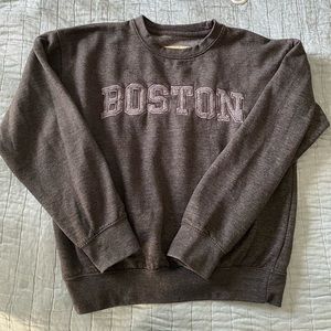 Boston crewneck sweatshirt